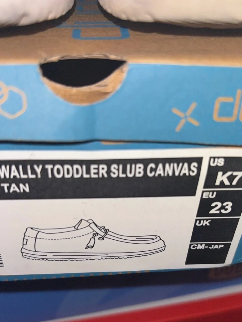 Hey Dude Kids Slip-On Moccasins in Blush Pink